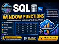 SQL Window Functions in One ROW - NUMBER RANK DENSE