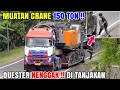Download Lagu Gagal NANJAK !! QUESTER GWE 370 Muatan CRANE Body 150TON Nenggak di Tengah Tanjakan CIBEKA (Part2)