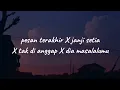 Download Lagu PESAN TERAKHIR X JANJI SETIA X TAK DIANGGAP X DIA MASALALUMU (speed up+ reverb + lyric)