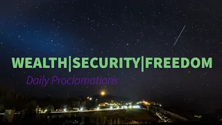 Download WEALTH SECURITY FREEDOM AFFIRMATIONS MP3