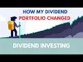 How my dividend portfolio changed over the last 10 years