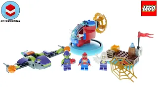 LEGO Spidey and his Amazing Friends 10793 Spidey vs. Green Goblin Speed Build Review