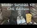 Winter Survival Kit Car Edition