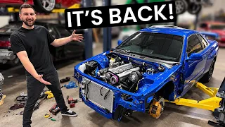 Time to FINISH my R34 GTR!
