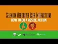 Selenium Tutorial User Interactions - How to do a resize action Updated May 2018