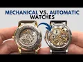 The Difference between an Automatic and a Mechanical watch Automatic vs Mechanical Watches