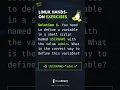 Linux Tutorial Hands-on Exercises Course For Beginners Part 57