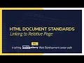 Crushing Codecademy PRO WEB DEVELOPMENT career path Challenge - Linking to Relative Page