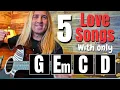 Lagu 5 liefdesliedjes die je met 4 akkoorden kunt spelen - Akoestische gitaarles voor beginners