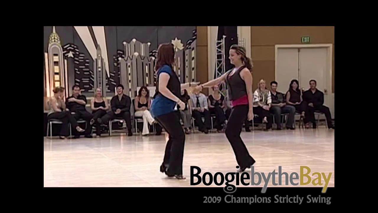 Samantha Buckwalter & Jennifer DeLuca - 2009 Boogie by the Bay - WCS Dance Champions Strictly Swing