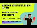 Microsoft Azure Virtual Desktop AZ-140 Exam Questions 2026