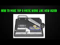 fix Top-O-Matic disassembly and fix