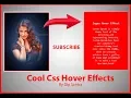How to create image overlay hover effect using HTML and CSS Css Tutorials