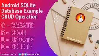 Android SQLite Example - Operation in