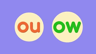 Phonics Chant ou ow Double Letter Vowels Spotlight on One Phonics