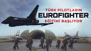 Türk pilotların Eurofighter eğitimi başlıyor