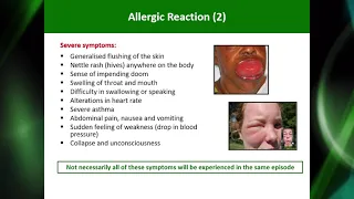 Allergen training - English
