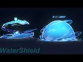 Unity VFX Dragon-Rise Water Shield