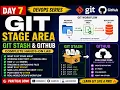 Day 7 DevOps Git Stage area Git stash github