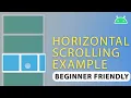 How to Create Horizontal RecyclerView in Android Studio Easily