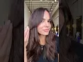 How to cut your curtain bangs tutorial cut