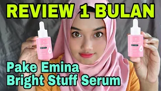  emina bright stuff face serum aku beli 2 botol lho nonton woy ah 