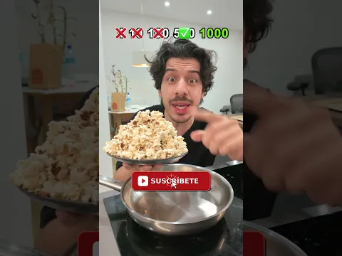 Cocinar 1 vs 1000 Palomitas 🍿