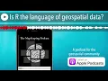 Is R the language of geospatial data