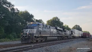 8-15-2026 NS ES44DC 7564 NS AC44C6M 4459 Lead NS 287 Near Macon GA
