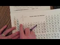 Periodic Table Color Notes Part 1