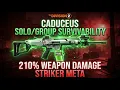 This Caduceus Striker Meta Build Is A GAMECHANGER Group Survivability HUGE DPS Division 2