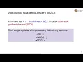 Variations of Gradient descent