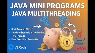 Java Multithreading Explained with Bank Account Example Synchronization Made Simple
