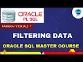 Filtering Data in SQL Select Statement Comparison Logical and Special Operators in SQL PT