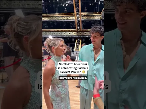 So That’s How Dani is Celebrating Pasha’s Sexiest Pro Win