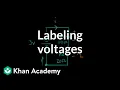 Labeling voltages