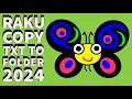 Raku Programming Tutorial - How To Copy TXT File To Folder 2024