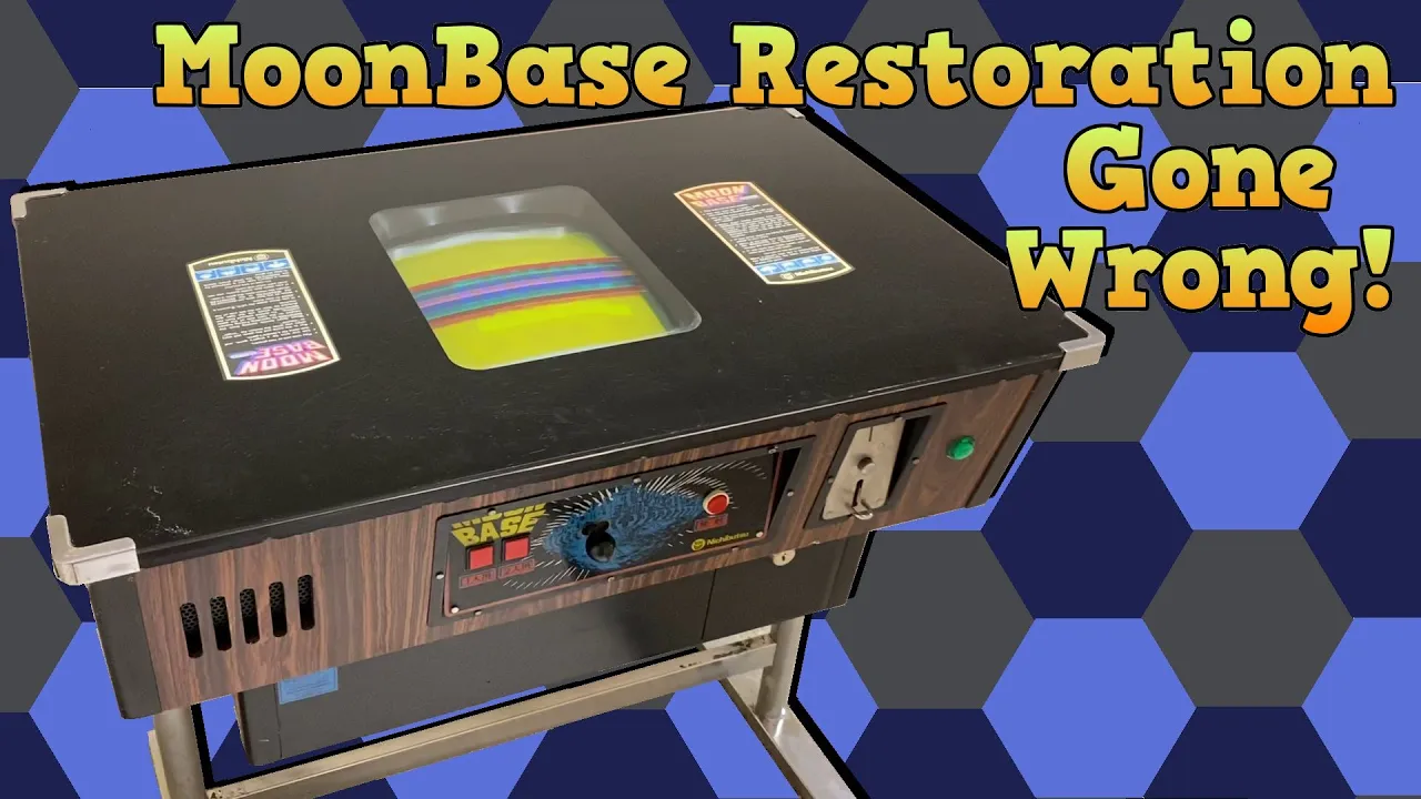 Moonbase Arcade Restoration - Gone Wrong