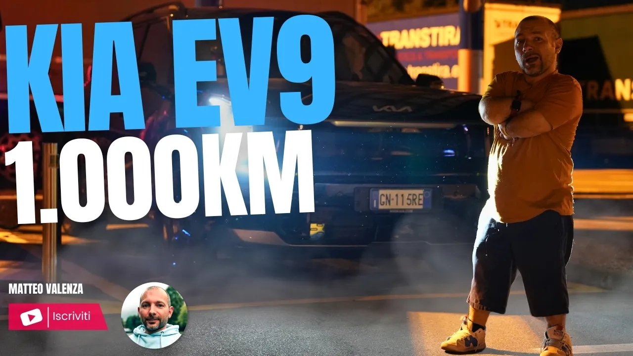 KIA EV9 1.000km in Autostrada ⚡⚠️ PROBLEMA DI Comunicazione