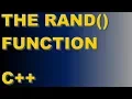 The rand Function C