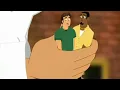 Roberta grabs Woody Mark and VJ from The Dating Guy Para-Giantess