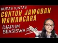 Download Lagu Contoh Jawaban Wawancara Beasiswa S1 Djarum Beasiswa Plus #NgomonginBeasiswa