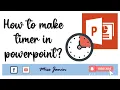 How to create countdown timer using powerpoint Free Template