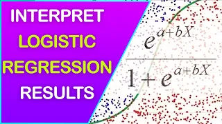 Interpret Visualize Binary Multinomial Logistic Regression Coefficients