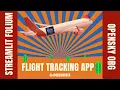 Real-Time Flight Tracker with Python Streamlit Live Flight Map Using OpenSky API