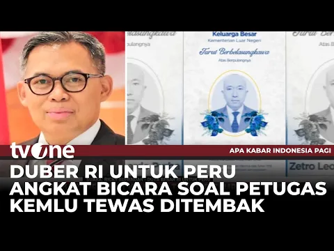 Kronologi Pegawai Kemlu Tewas Ditembak di Peru