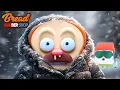 Lagu BreadBarbershop | A Cold Wave with the First Snow?! | english /animation/dessert