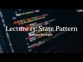 Lecture 13 1pm State Pattern cont
