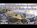 Part-1 - Anatomy of a Python Scripted Remote Buffer Overflow w Joff Thyer