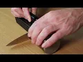 Lagu LavaRose Knife Sharpener. How to sharpen different sized knives.